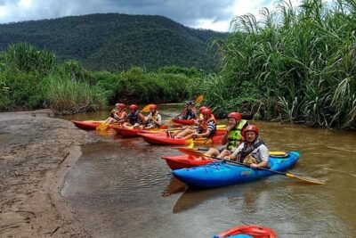 No.1 Full-Day Chiang Mai Caving & Jungle Kayaking: Chiang Dao - The lunch break at the cave-side restaurant