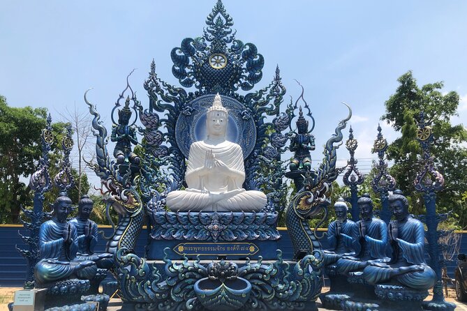 One Day Tour Chiang Rai(White Temple , Blue Temple, Black House) Private Tour - Wat Rong Khun White Temple: the famous details need time (about 45 minutes)
