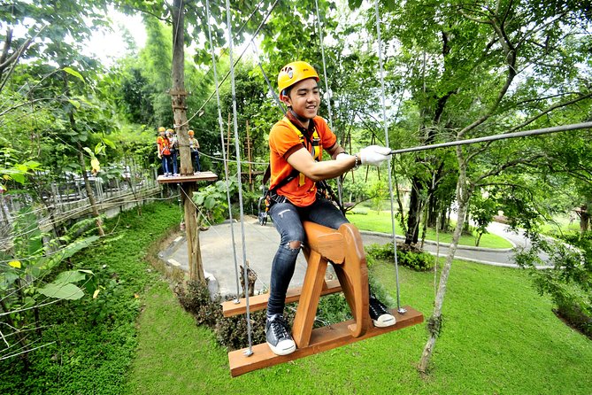 Phoenix Zipline Adventure Park – Chiang Mai Thrills - The best moments: rope nets, beams, and the feeling of going up