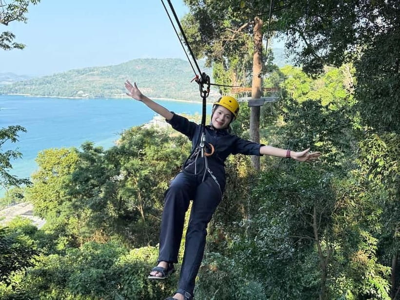 Phuket: Skyline Flying Zipline by the Sea Experience - Views Over the Andaman Sea: Best Moments to Photograph