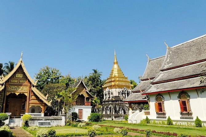 Private Chiang Mai City Tour including Wat Doi Suthep, Wat Suan Dok (SHA Plus) - Wat Suan Dok: white chedis, a former flower garden, and a Sri Lankan-style golden stupa