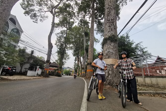 Private Chiang Mai Half-Day Bike Tour - Three Kings Monument and Wat Chedi Luang: the wow factor comes late