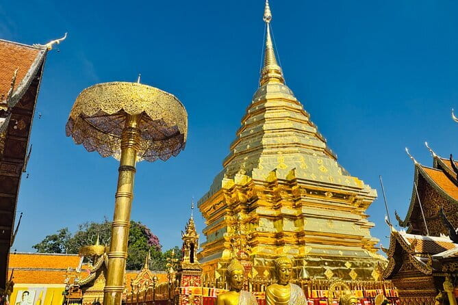 Private Doi Suthep Temple Handicraft Center and Sticky Waterfall - Key highlights that make this day tick