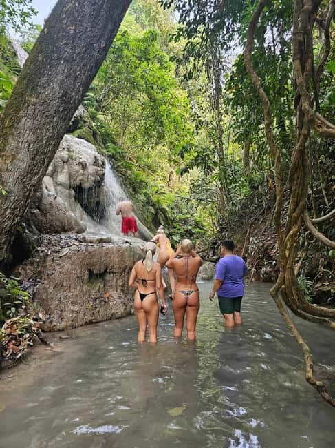 Private : Sticky Waterfall & Secret Temple & Karen Village. - The Secret Cave Temple: Naga Steps, Buddha Statues, and Temple Etiquette