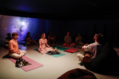 Sound Healing Festival in Chiang Mai - Sound baths in a 360° dome: what the visuals do for you