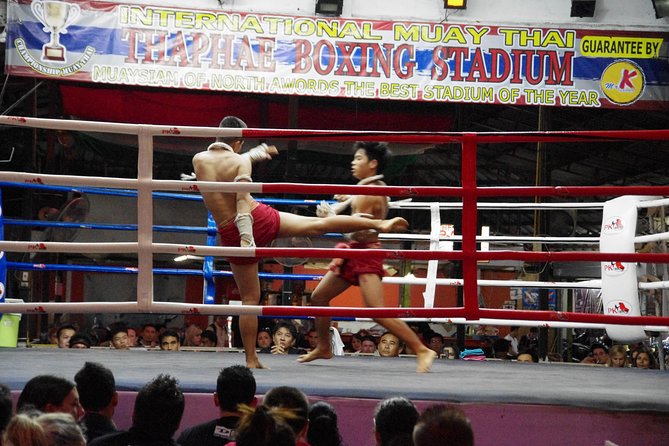 Thapae Stadium Muay Thai Boxing Experience – Chiang Mai - Ticket Choices: standard, ringside, and VIP seats