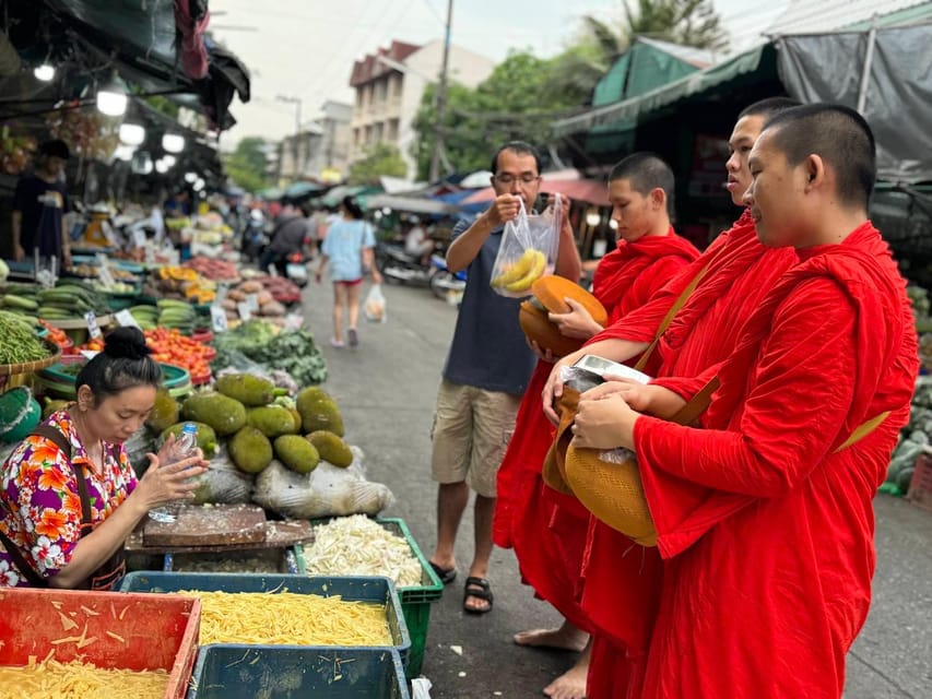 Walk With Monks Collecting Alms(meeting point maybe change) - Back to the temple: meeting and dialogue with monks