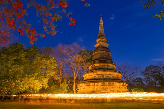 Wat Umong and Doi Suthep Temples Evening Tour - Doi Suthep at Sunset: 309 Stairs, the Golden Pagoda, and the View People Remember